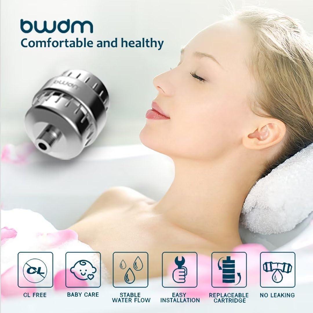 Filtro de Ducha BWDM 15 Etapas Vitamina C Cromo