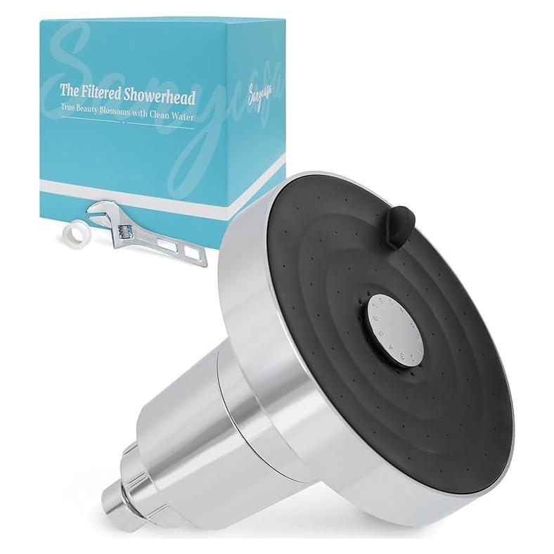 Cabezal de Ducha Filtrado SANYCASA 6 Pulgadas KDF-55