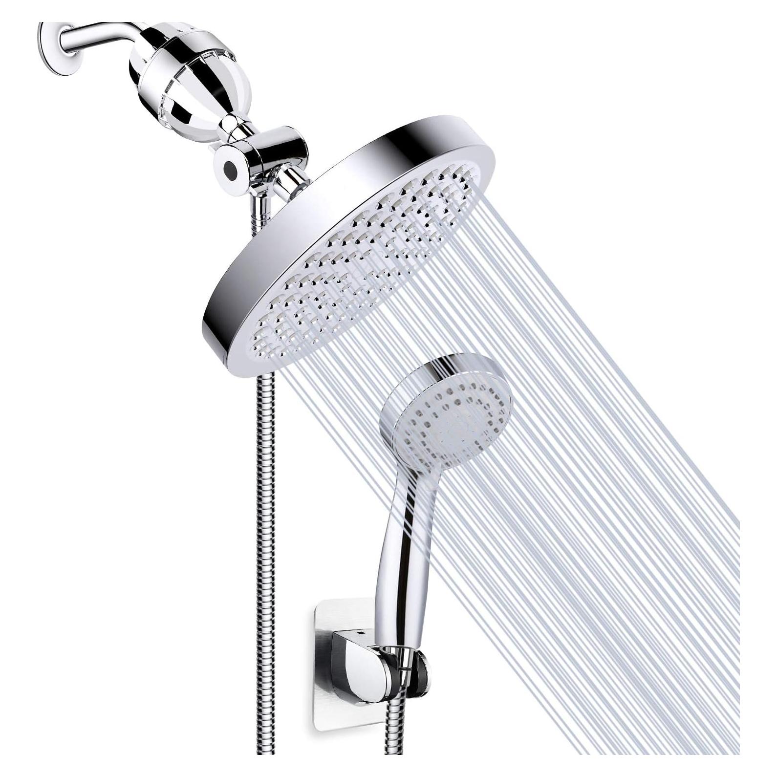 Cabezal de Ducha Filtrado Taiker YL-FSH, Alta Presión 60 cm