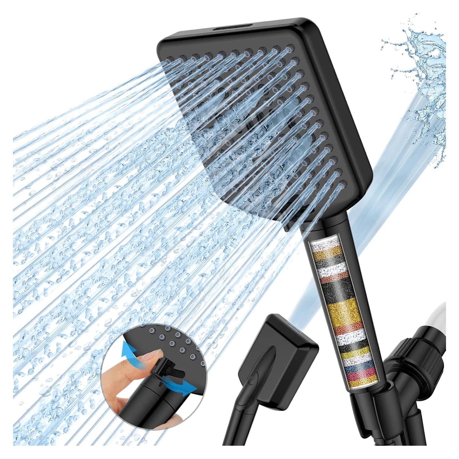 Cabezal de Ducha Filtrado Homlord 6 Modos Alta Presión