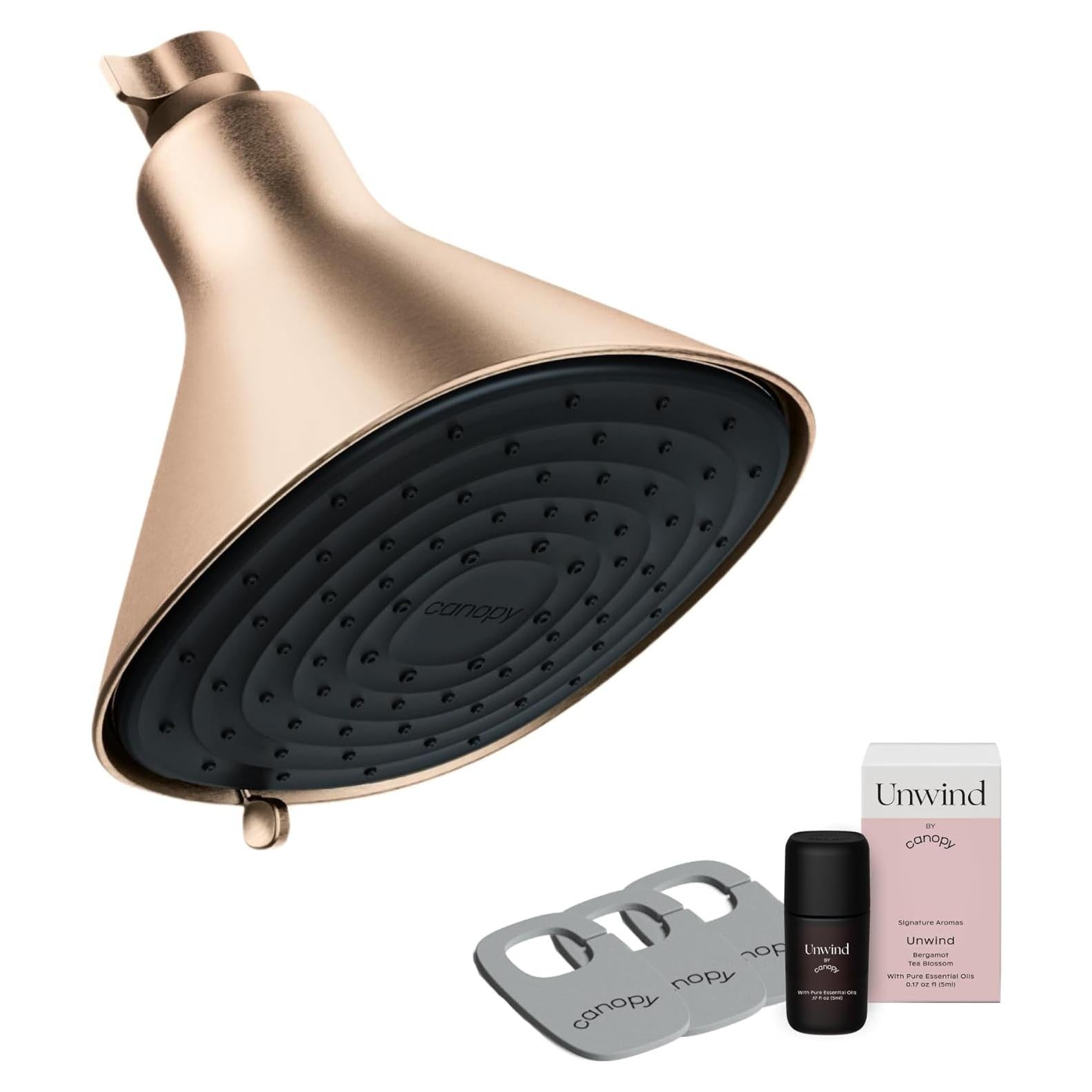 Cabezal de Ducha Filtrado Canopy Latón Alta Presión 1.28 kg