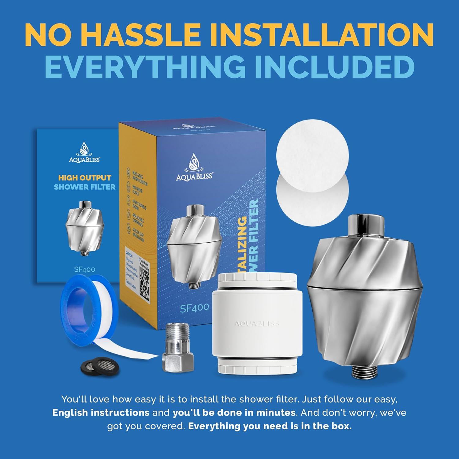 Filtro de Ducha AquaBliss SF400 - Vitamina C y Minerales