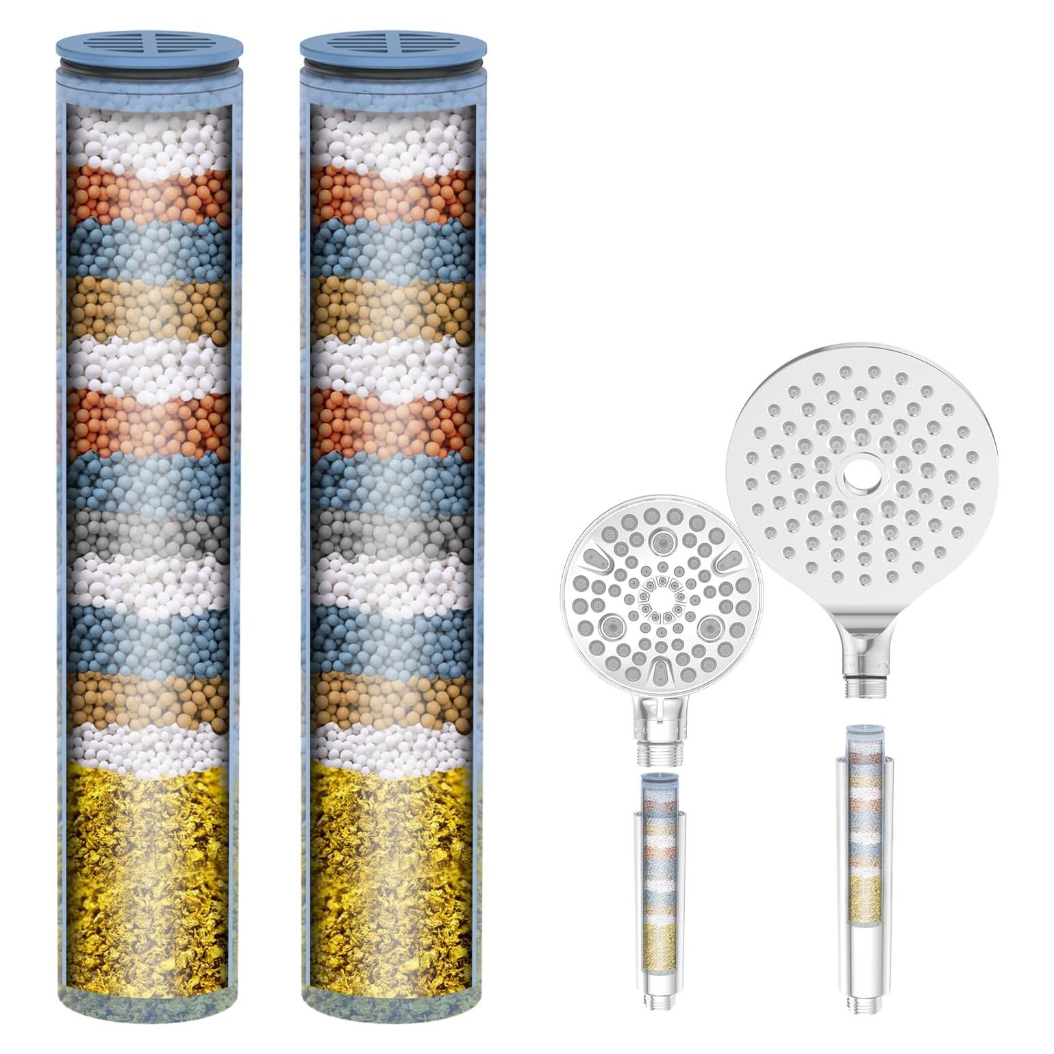 Cartucho Filtro Reemplazo MakeFit para Ducha 2-Pack