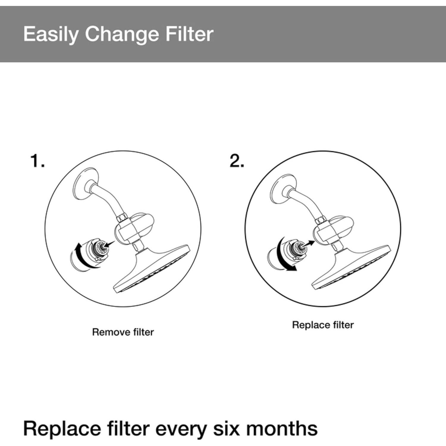 Filtro de Ducha Kohler R24162-NA para Sistema Aquifer