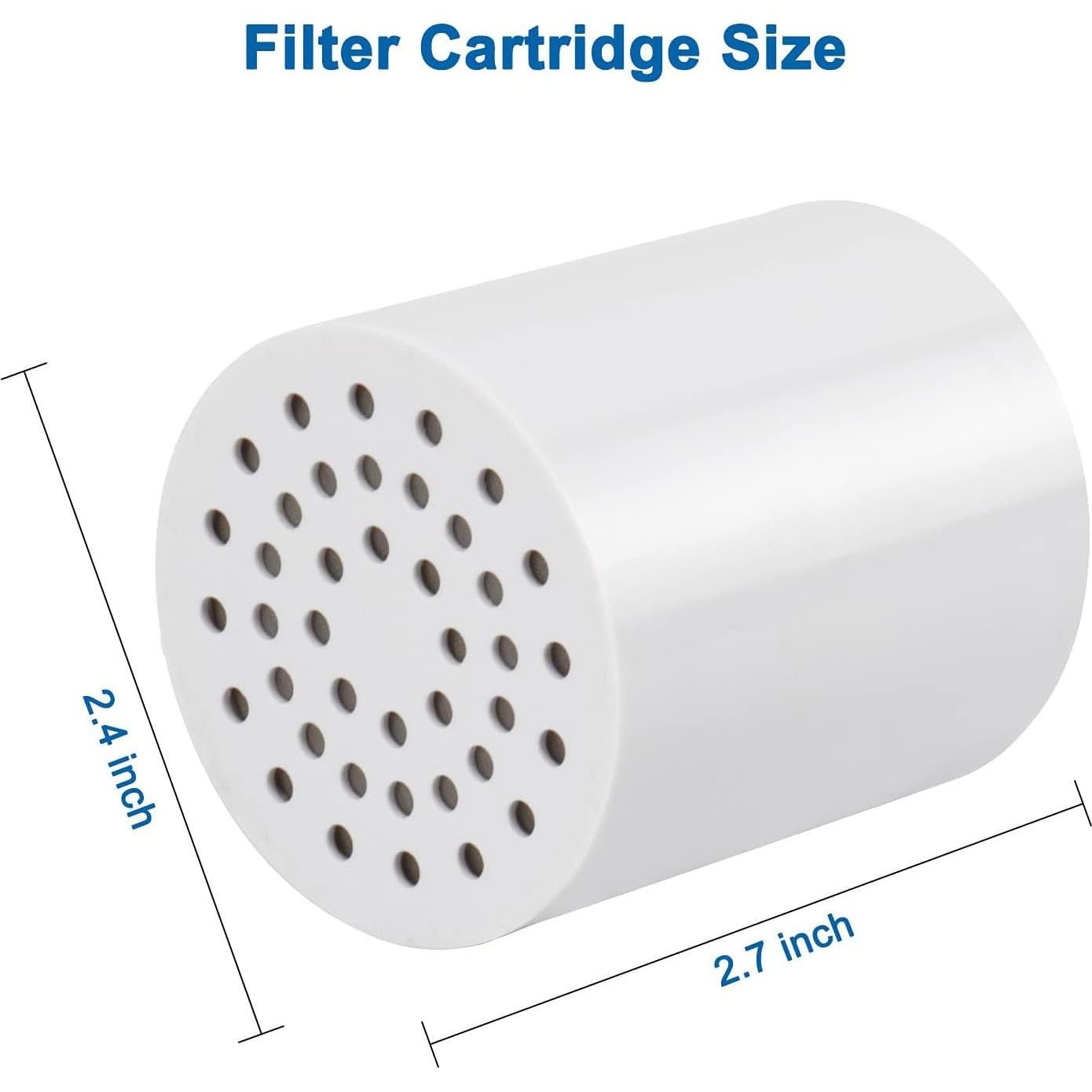 Cartucho de Reemplazo NearMoon 15 Filtros Ducha 4 Piezas