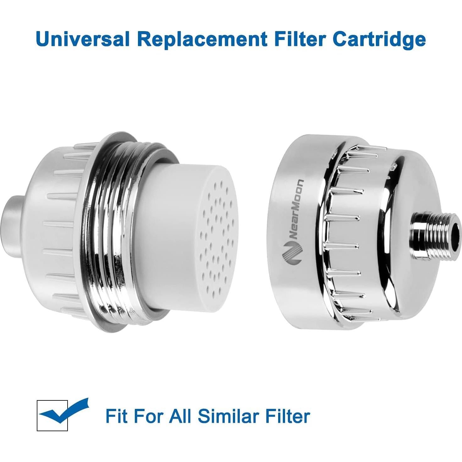 Cartucho de Reemplazo NearMoon 15 Filtros Ducha 4 Piezas