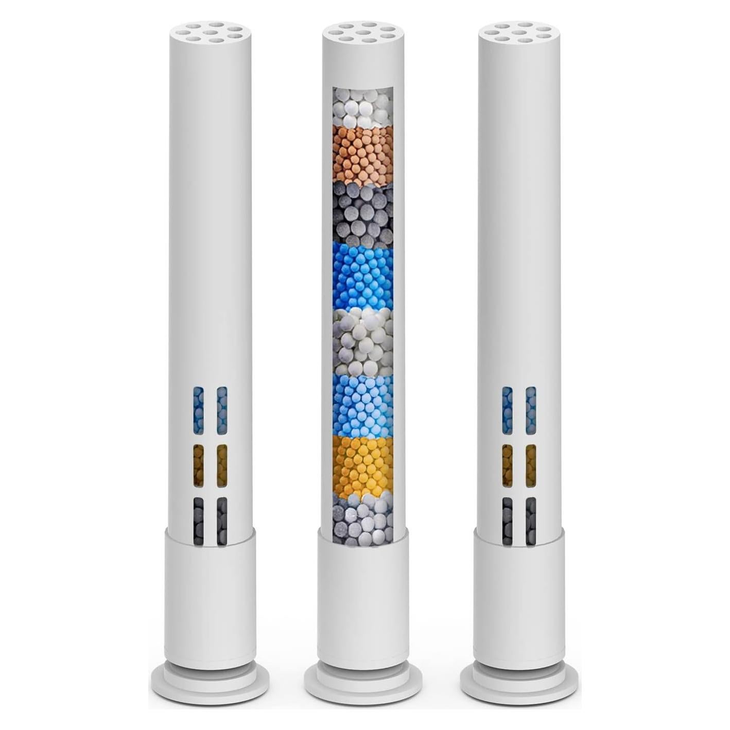 Filtro de Ducha Pavezo No.14951 3 Piezas Filtración 8 Etapas