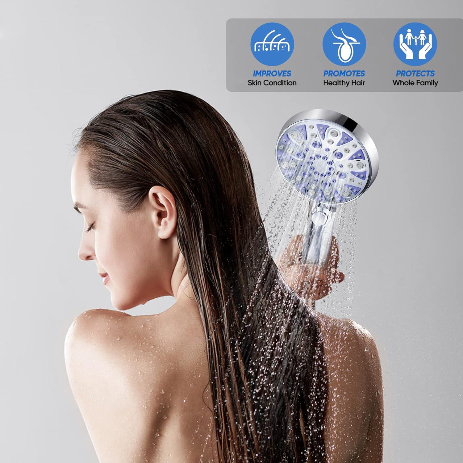 Filtro de Ducha RexSoul 3 Piezas 15 Etapas Purificador