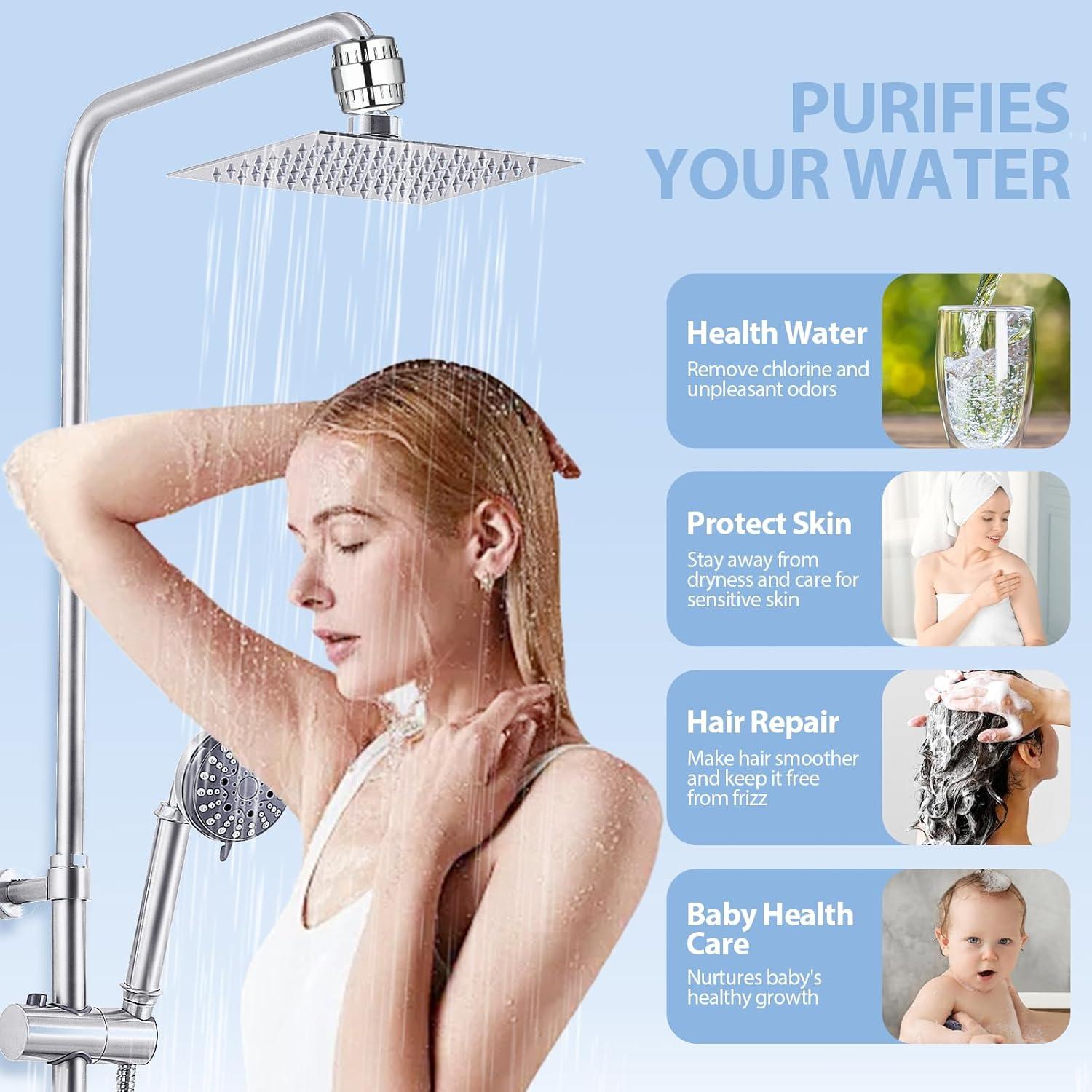 Cartuchos de Filtro de Ducha Dwavele 20 Etapas - 3 Piezas