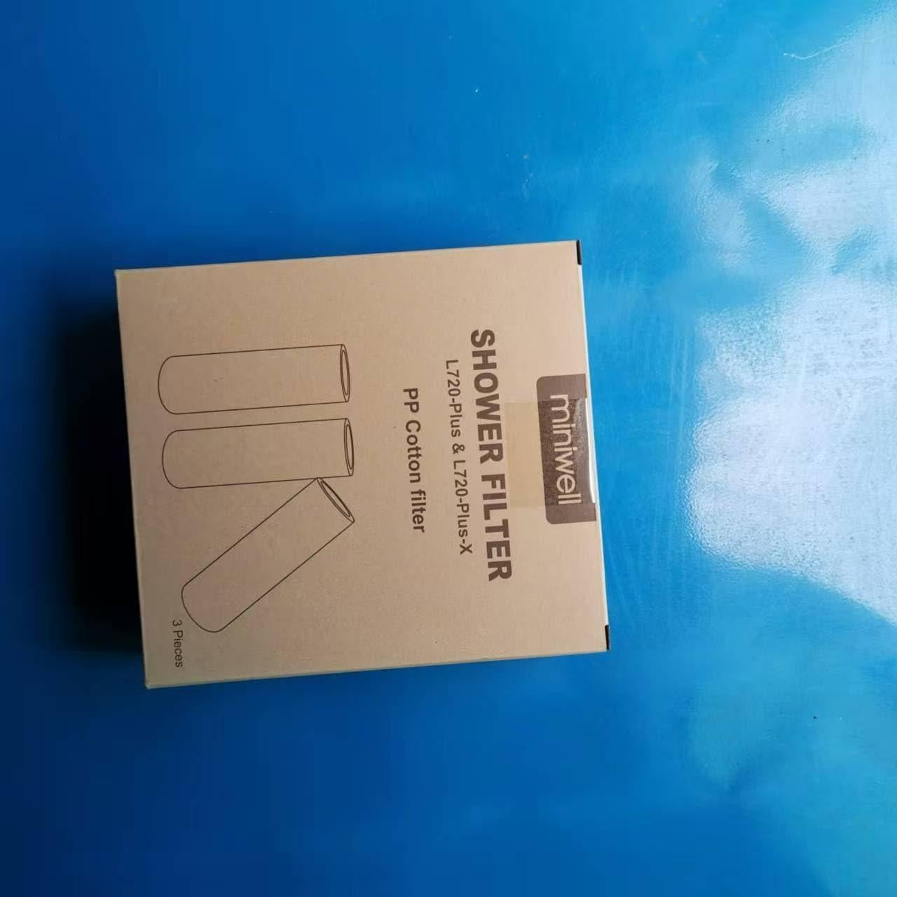 Filtro de Ducha Miniwell 720-Plus Reemplazo 3 Piezas