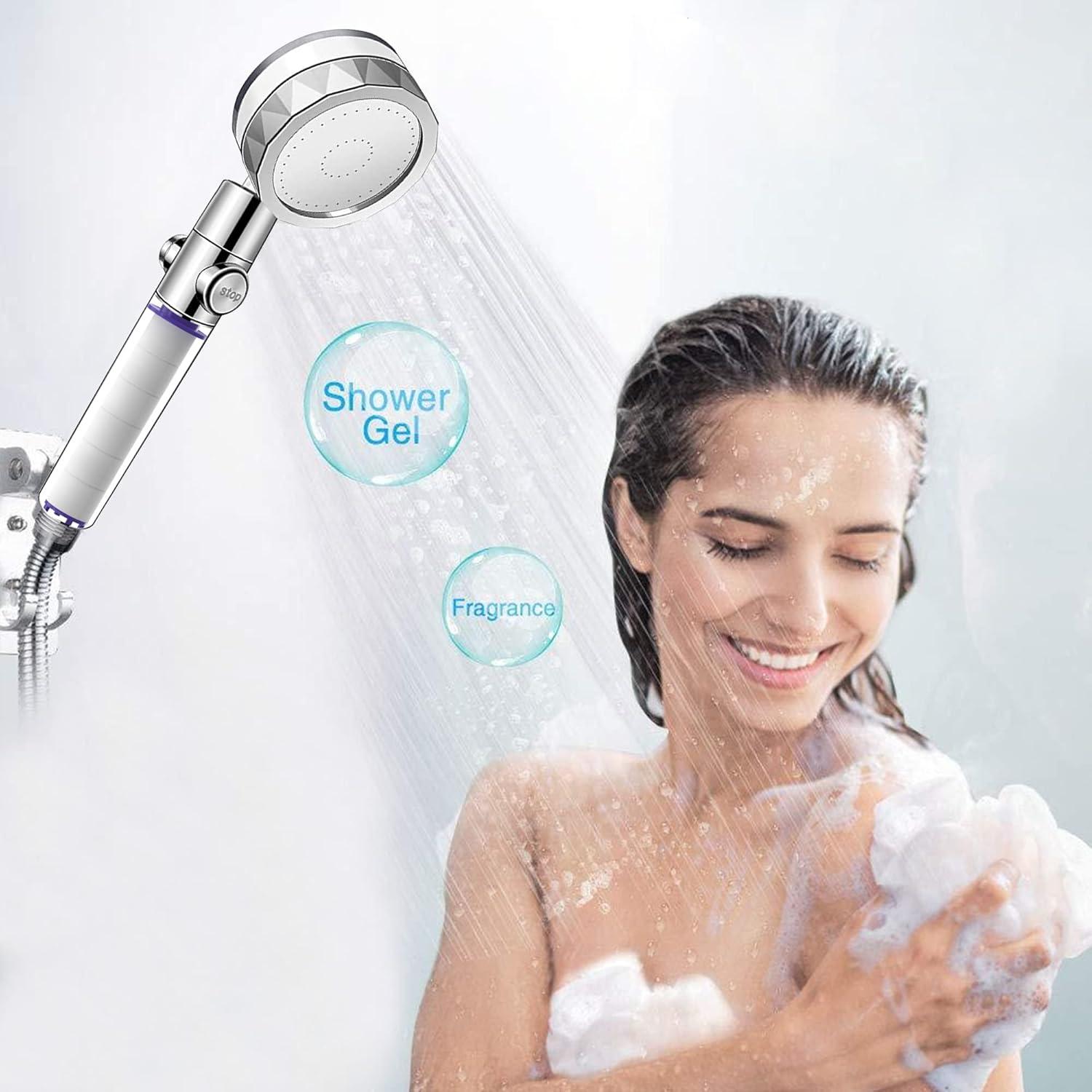 Filtro de Ducha Tnnluku 12 Piezas Alta Presión 9.4 cm