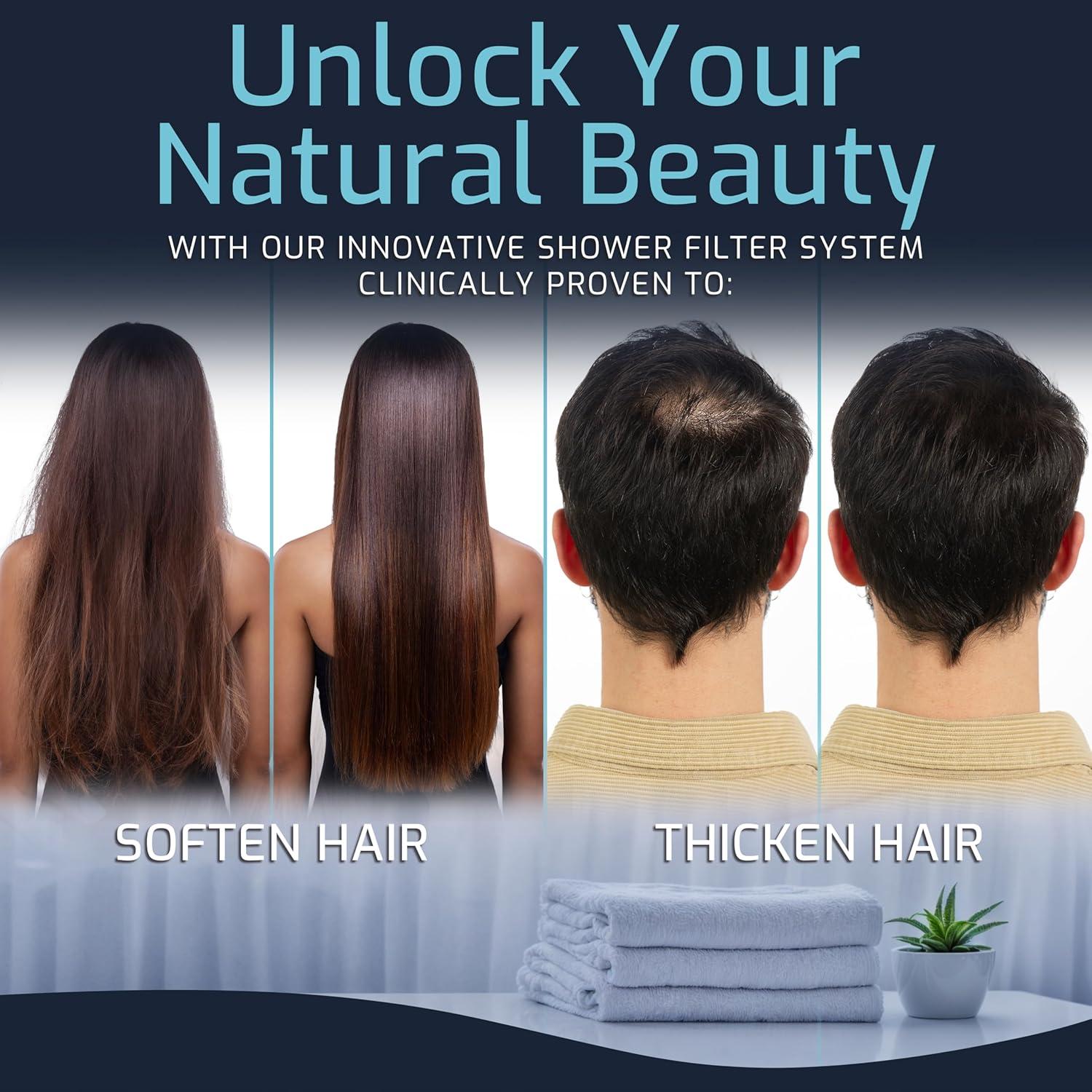 Filtro de Ducha Mist 5 Modos Cromo 9.46 L/min 15 Etapas