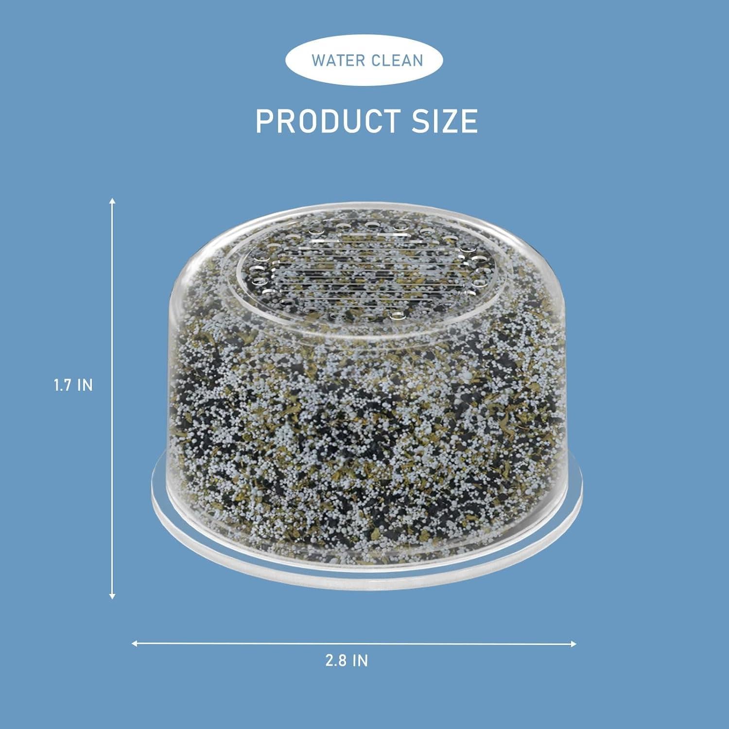 Cartucho Filtro de Ducha Mixzeny 2 Unidades 3 Etapas