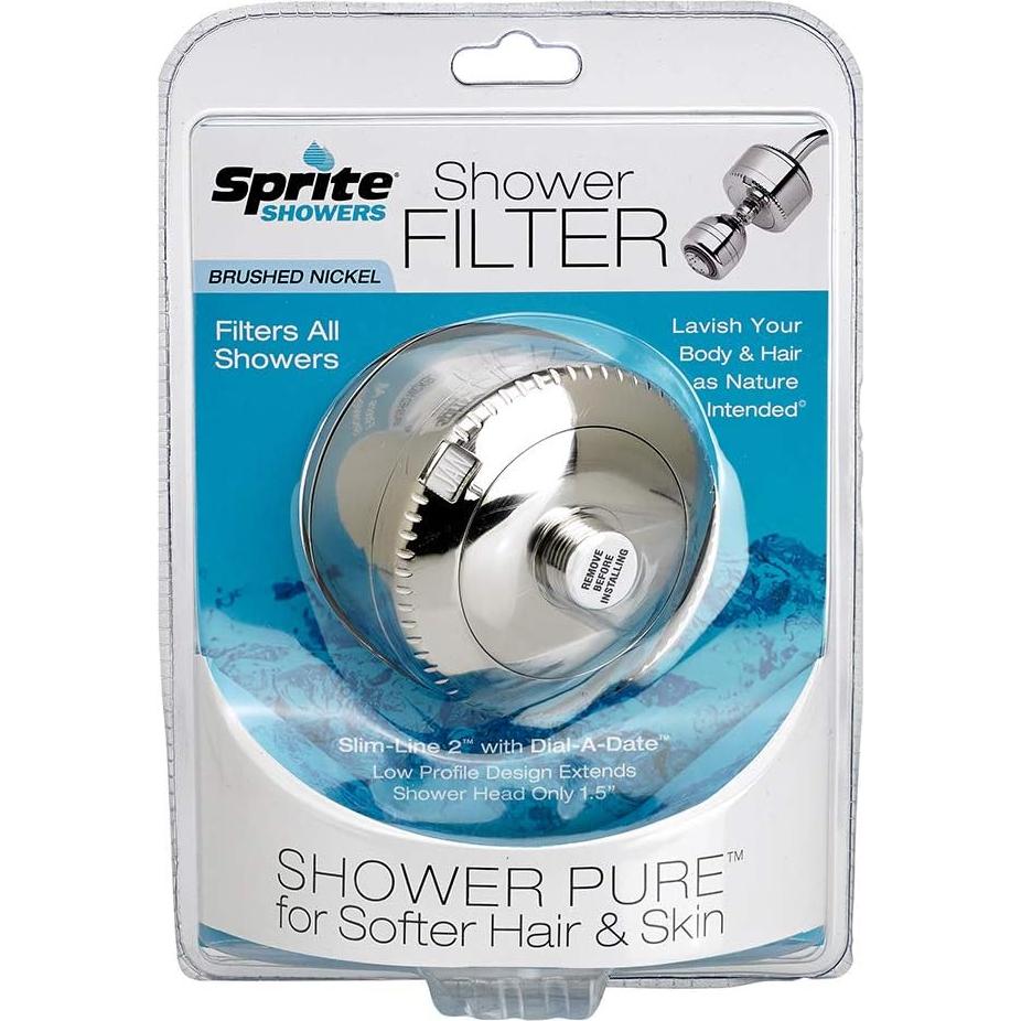 Filtro de Ducha Sprite Slim-Line 2 Universal Níquel Cepillado