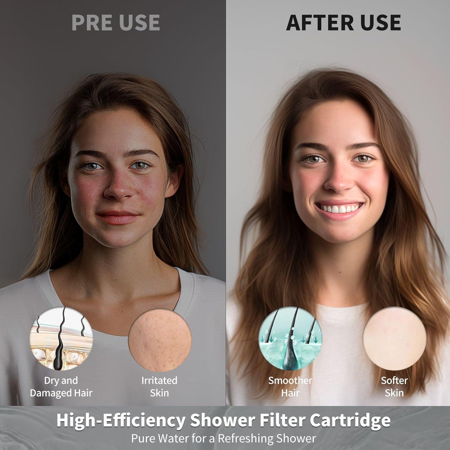 Filtro de Ducha SunCleanse - Cartuchos Reemplazo 2 Piezas