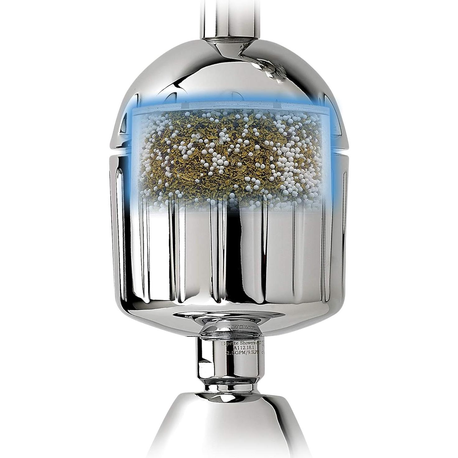 Filtro de Ducha Sprite HO2-CM Universal Cromo 12 meses