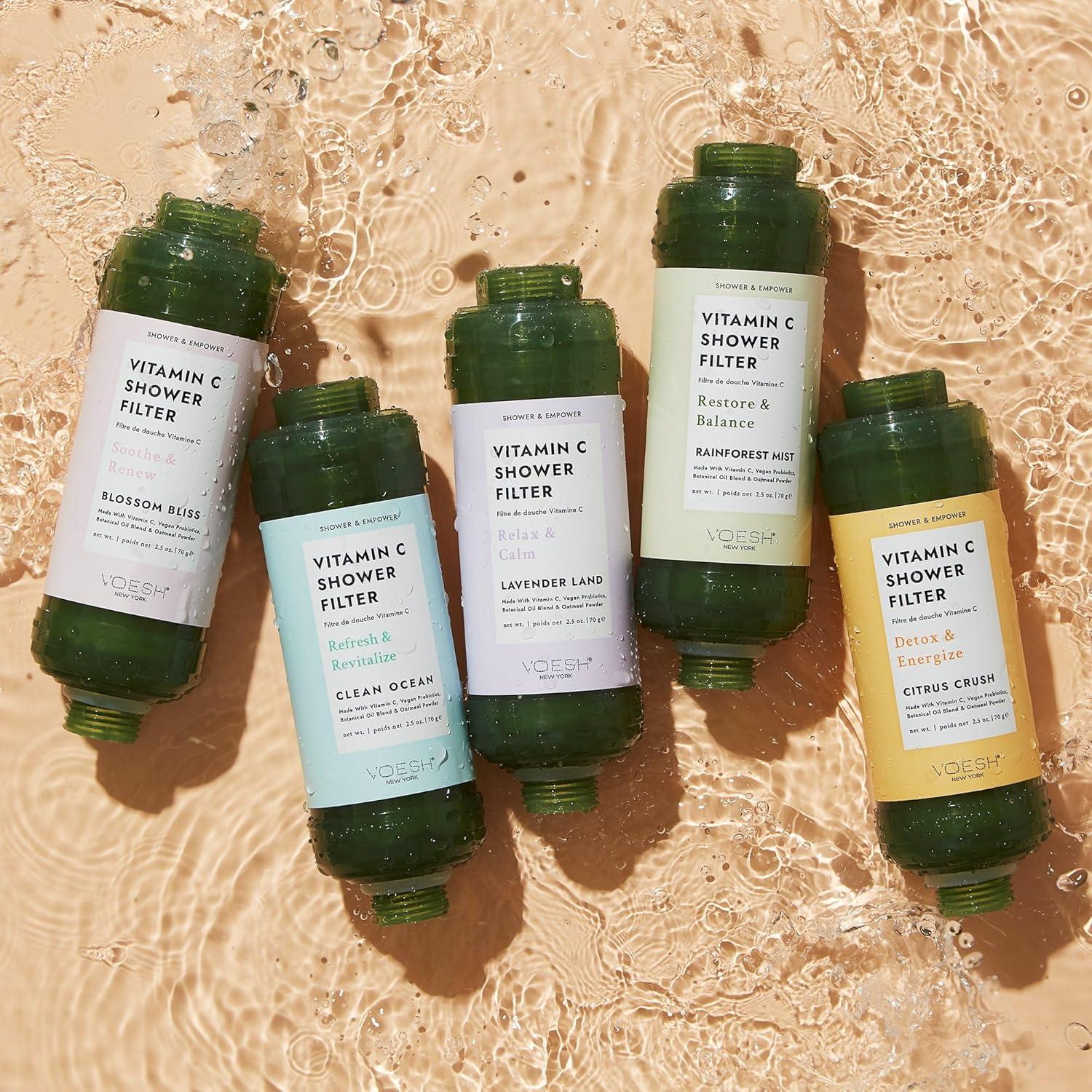 Filtro de Ducha VOESH Vitamina C Océano 48cm Aromaterapia