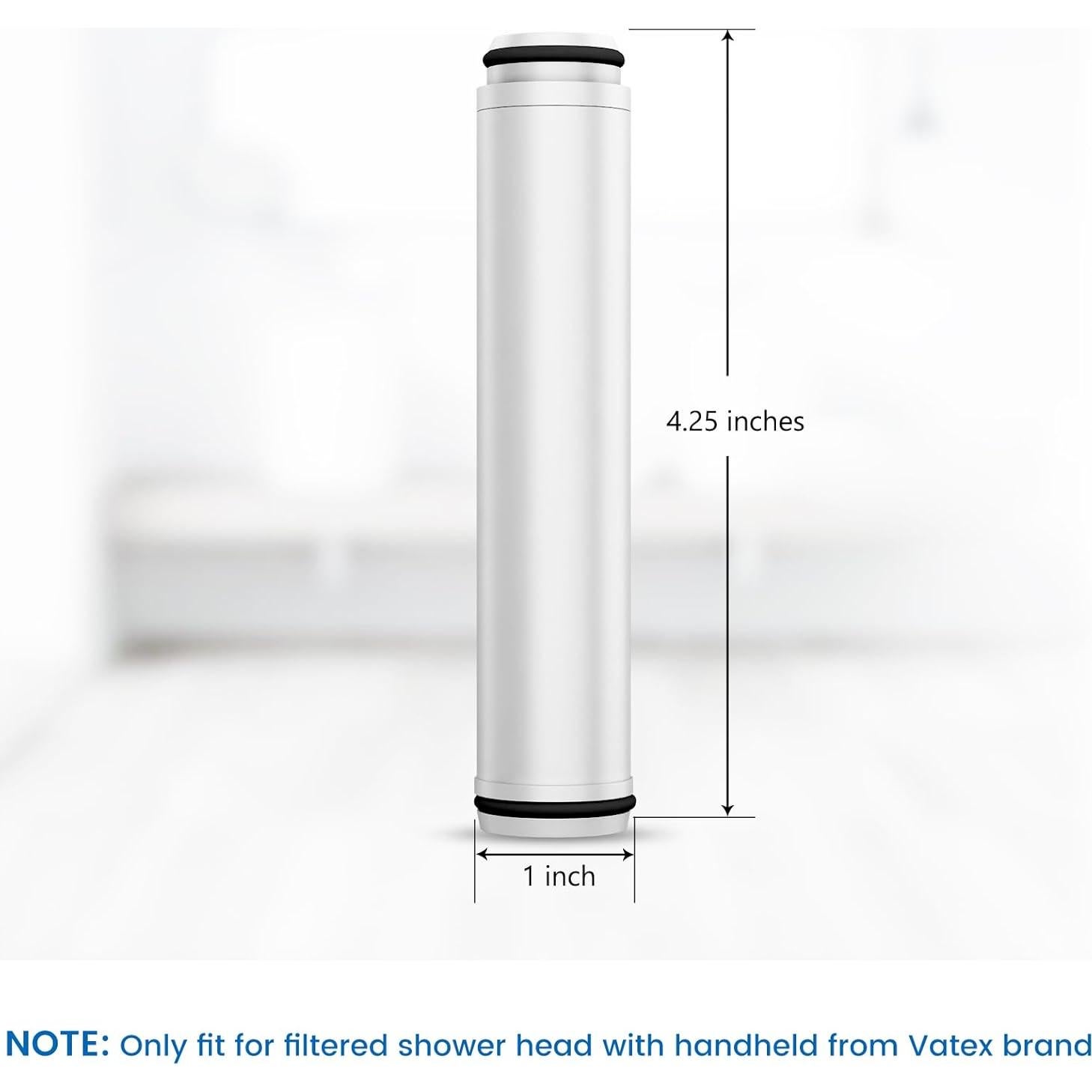 Filtro de Ducha Vatex 2 Unidades Eliminador de Cloro