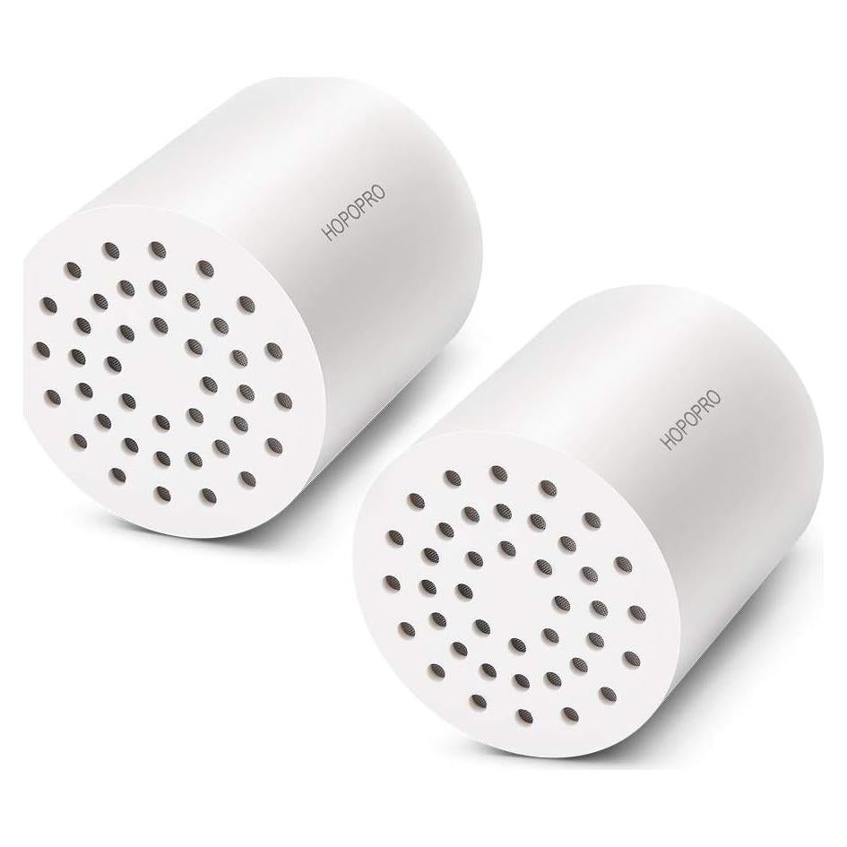 Filtro de Ducha HOPOPRO 18 Etapas Paquete de 2 Cartuchos