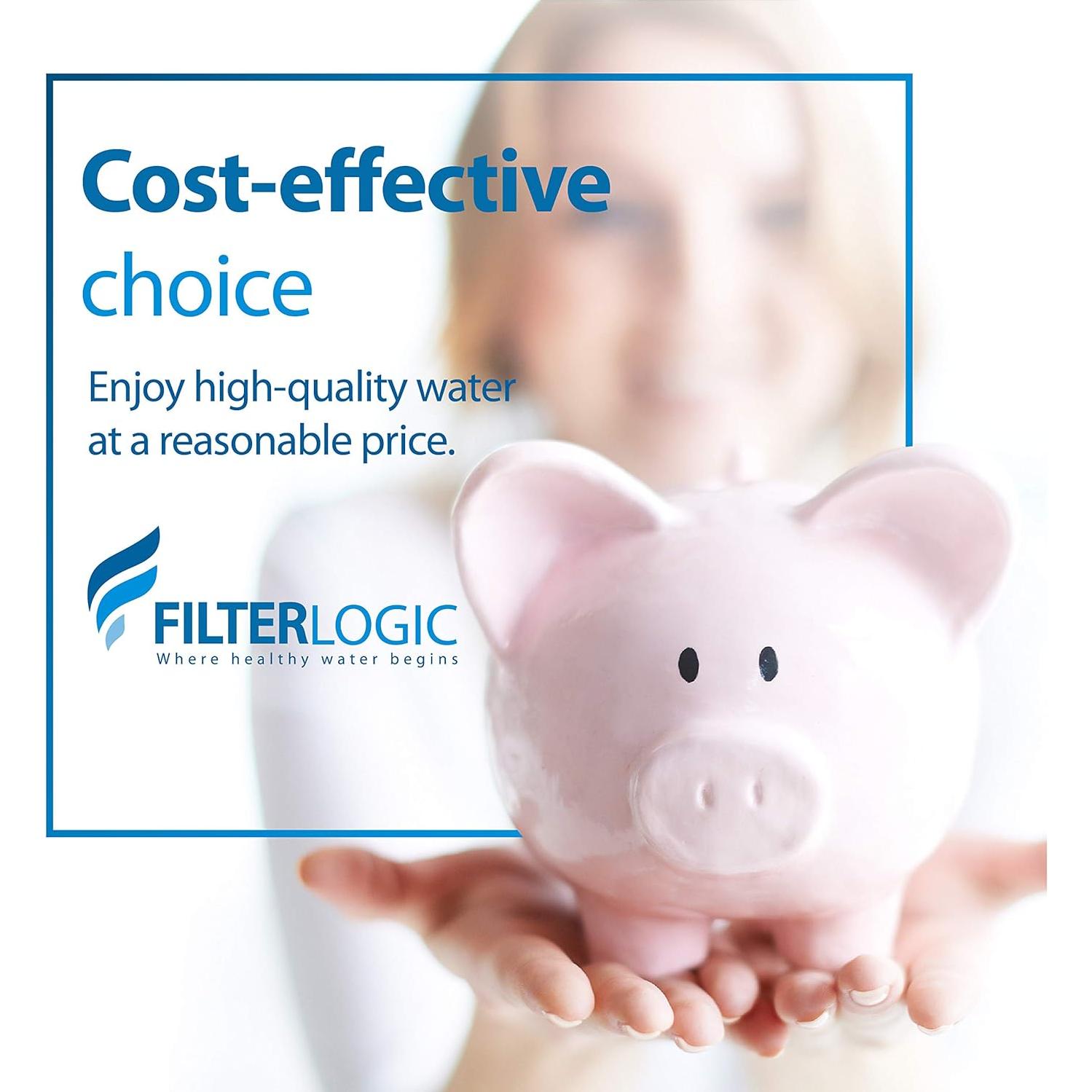 Filtro de agua para ducha Filterlogic WHR-140 KDF 3 unidades