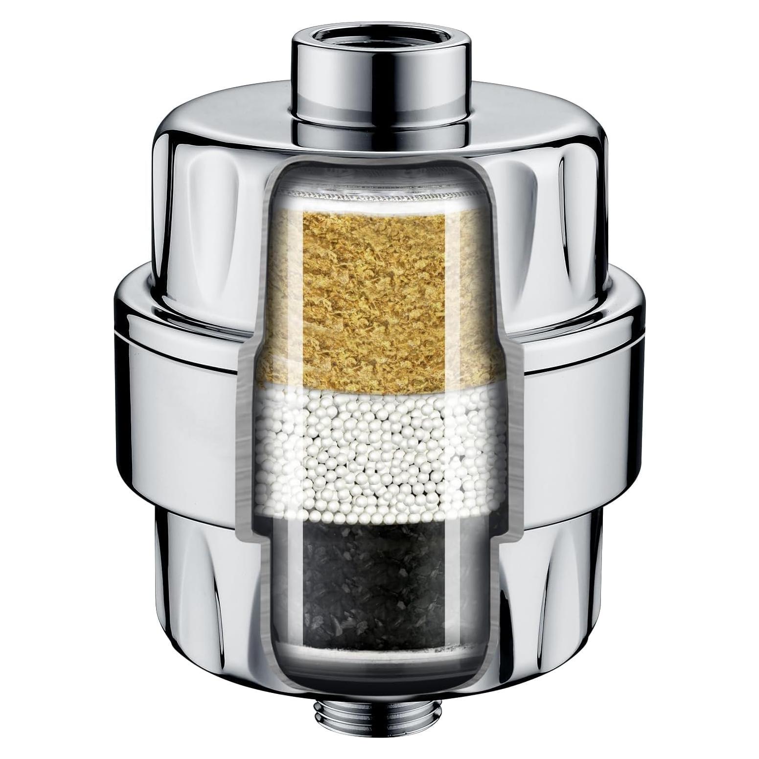 Filtro de Ducha Bright Showers Cromo Universal 0.43 kg