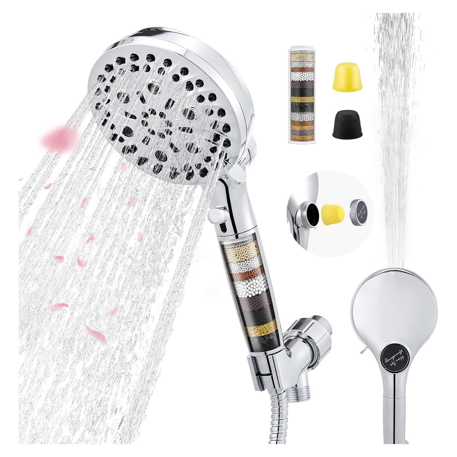 Cabezal de Ducha Filtrado POCALAND 10 Modos Alta Presión