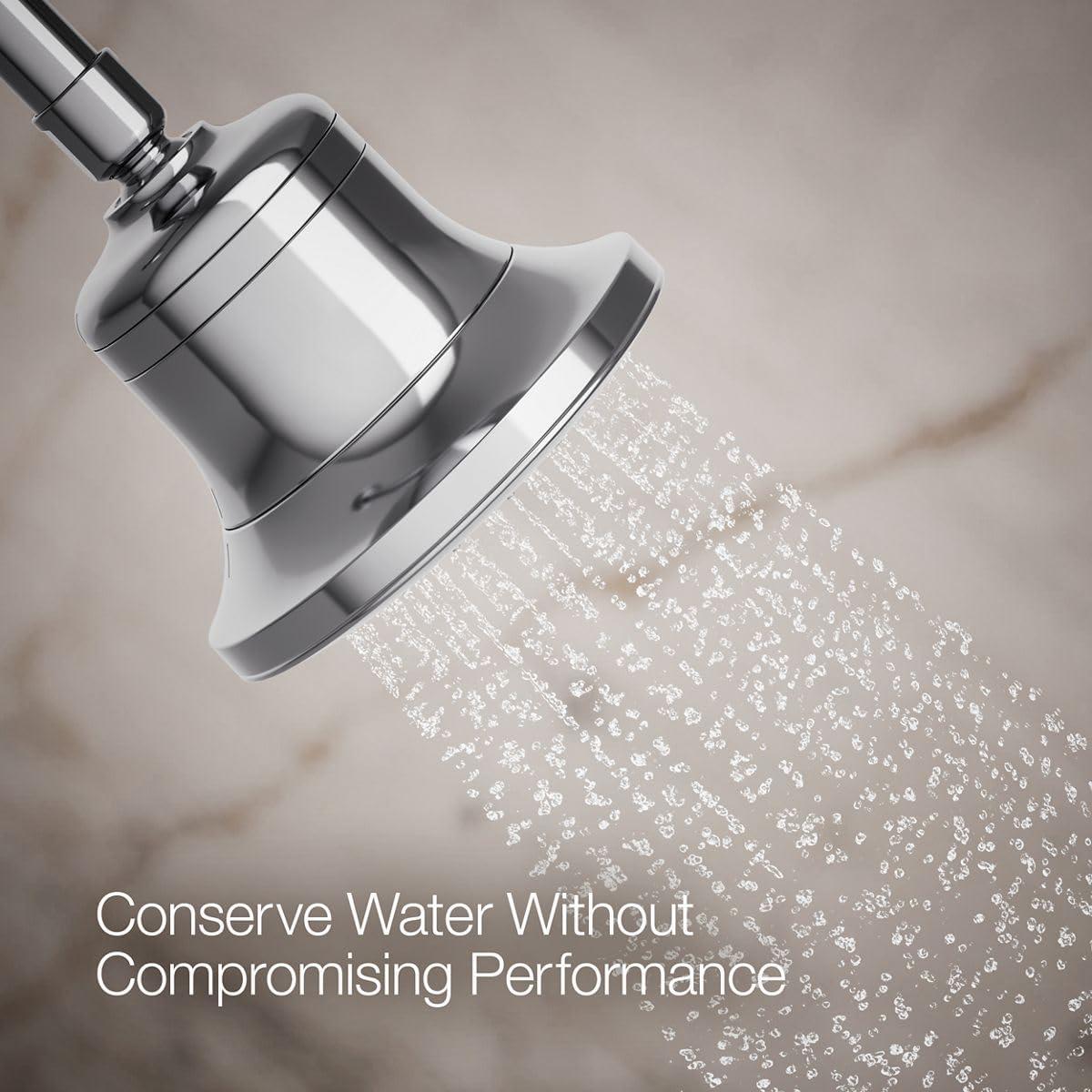 Cabezal de Ducha Filtrado KOHLER Cinq 1.75 GPM Cromo