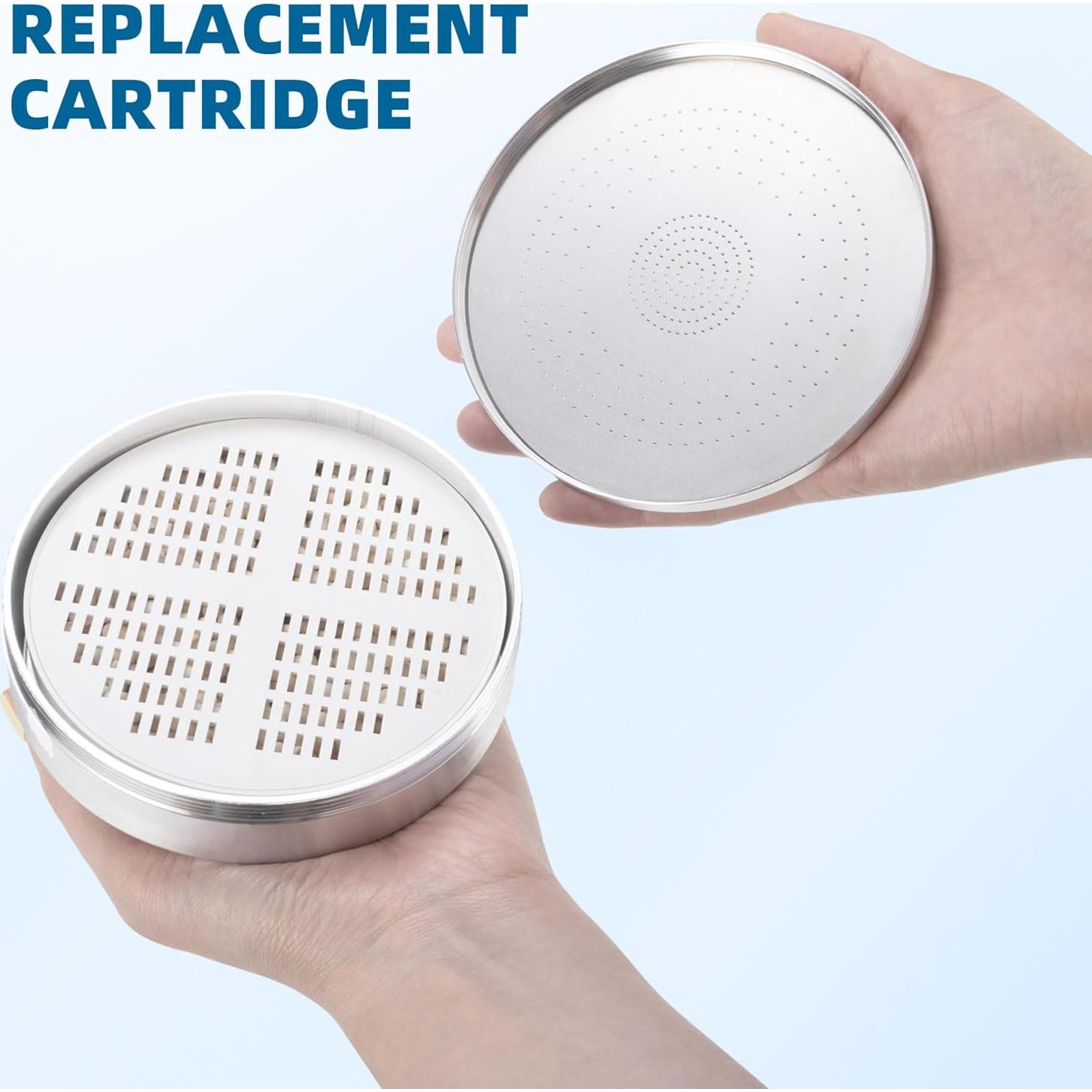 Cartucho Filtro Ducha Vitamina C E A Tasruimi - 2 Paquetes