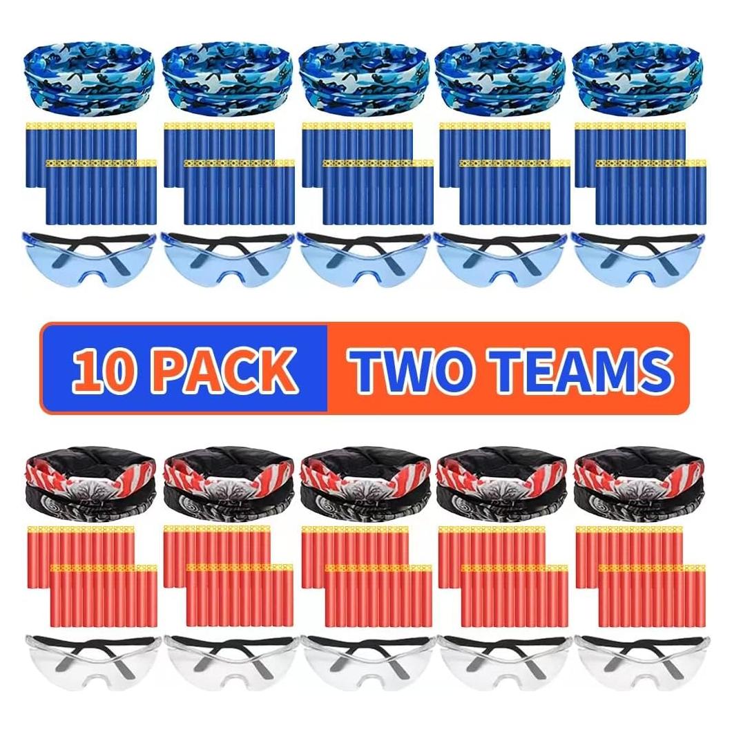 Conjunto de Juguetes Nerf Banvih - 2 Pistolas y 60 Dardos