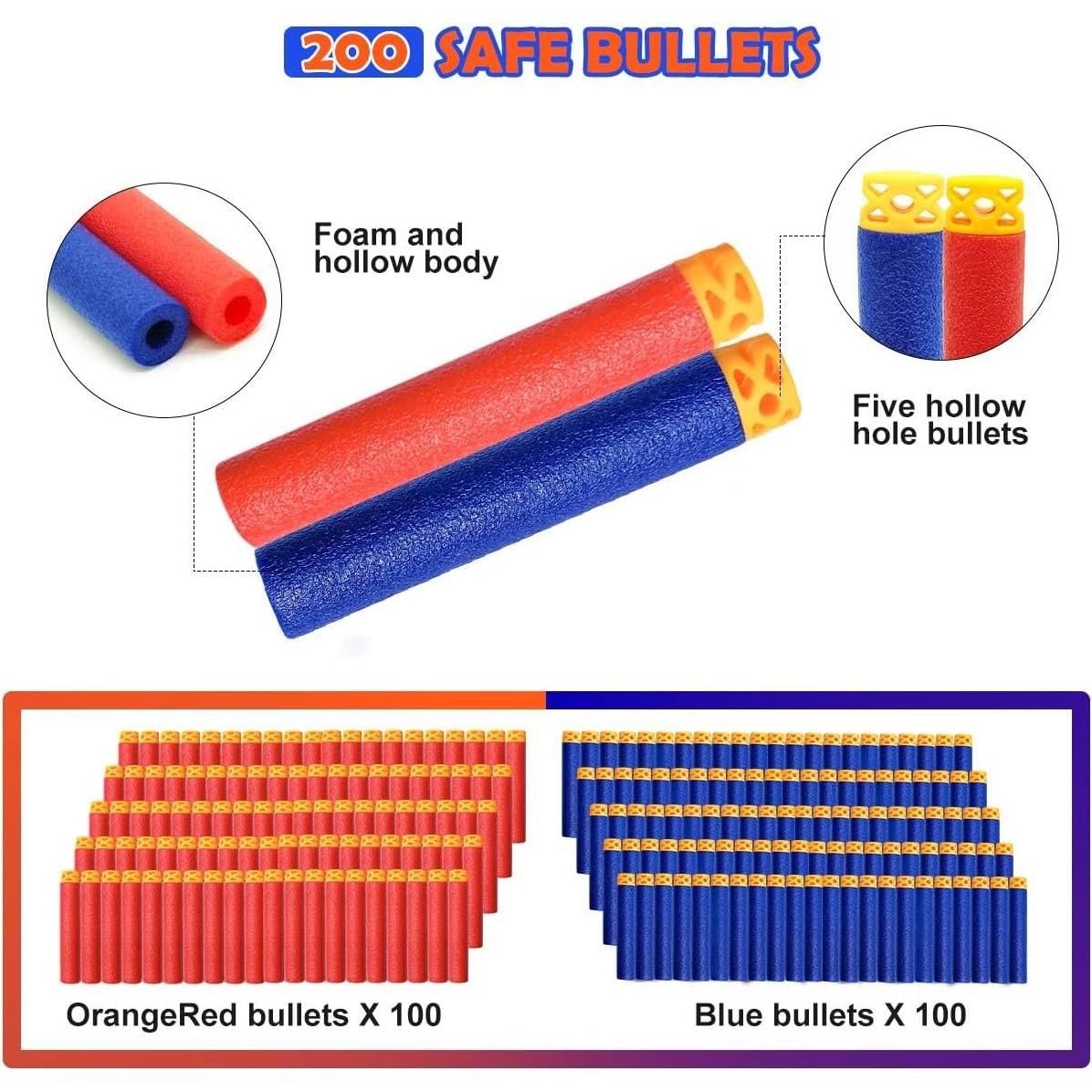 Conjunto de Juguetes Nerf Banvih - 2 Pistolas y 60 Dardos