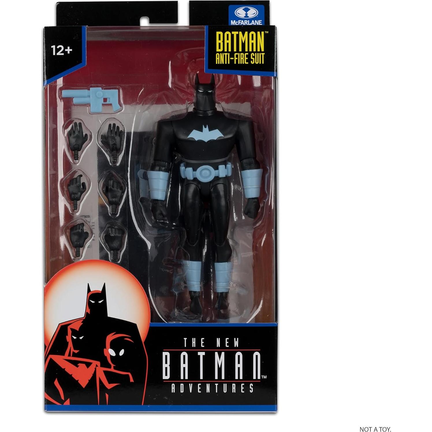 Figura Batman Traje Antifuego McFarlane 17 cm Detallada