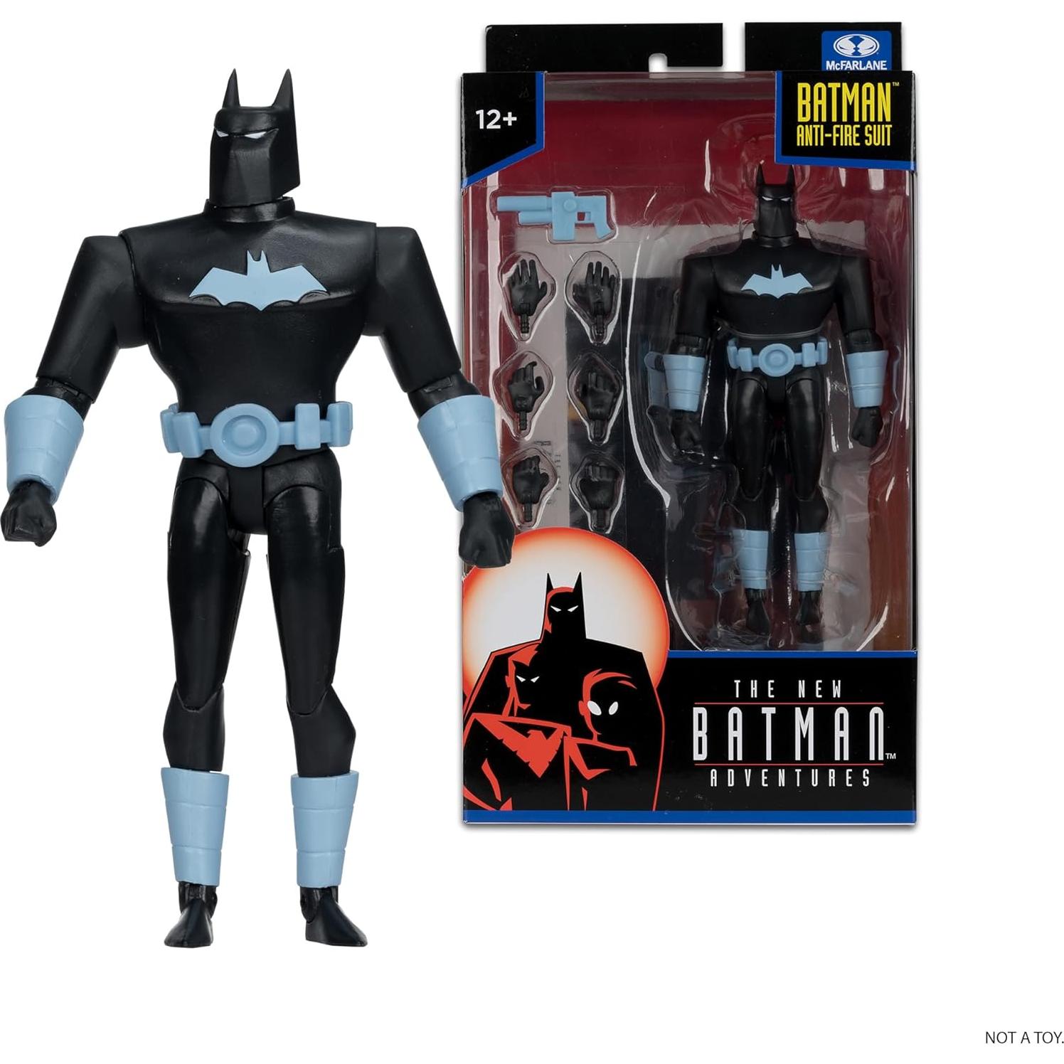 Figura Batman Traje Antifuego McFarlane 17 cm Detallada