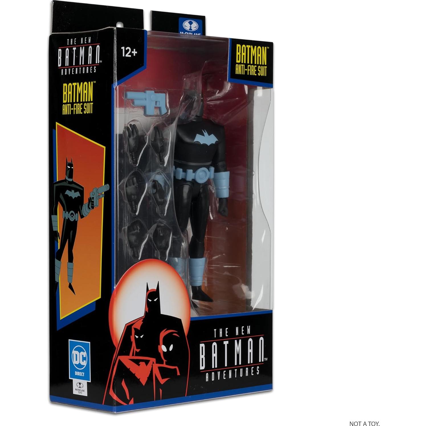 Figura Batman Traje Antifuego McFarlane 17 cm Detallada