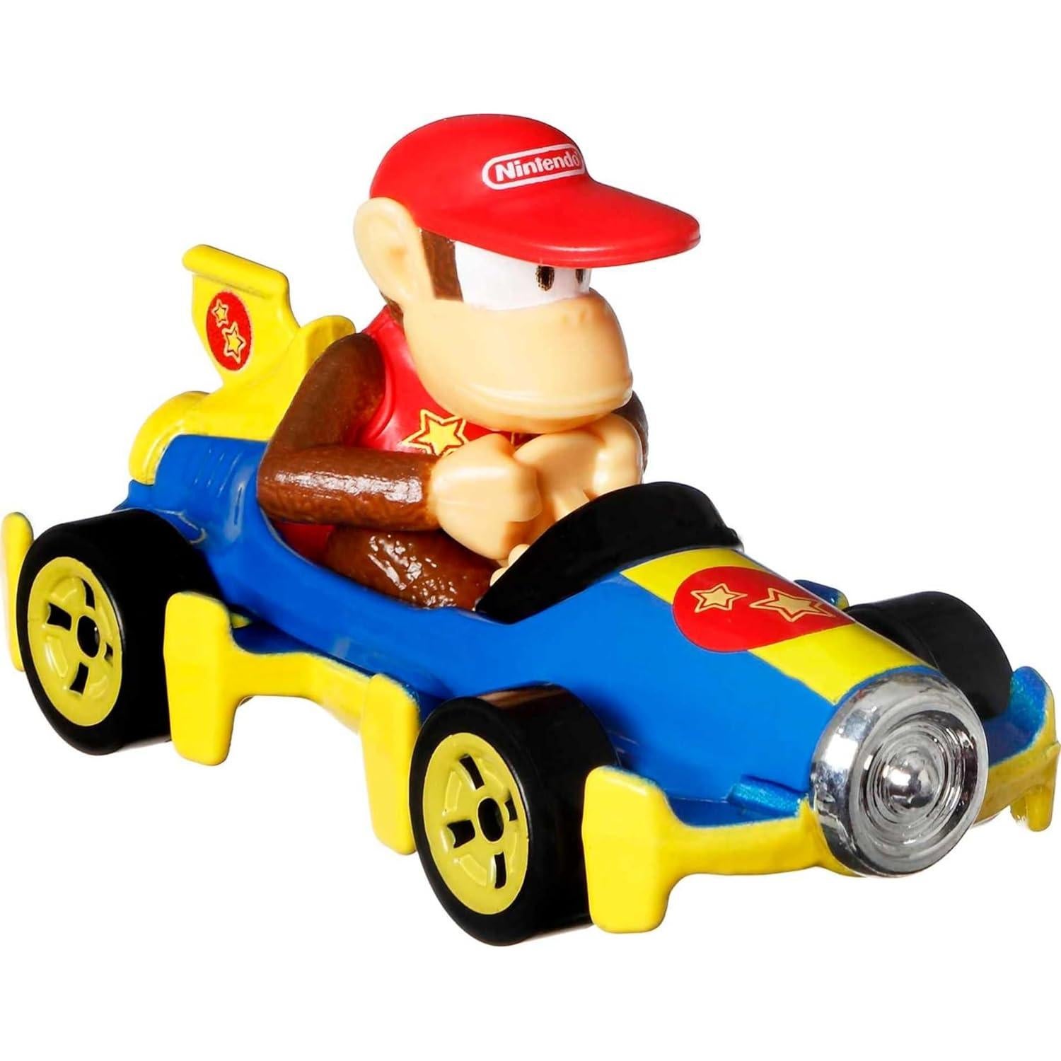 Hot Wheels Mario Kart 4-Pack Vehículos Coleccionables 1:64