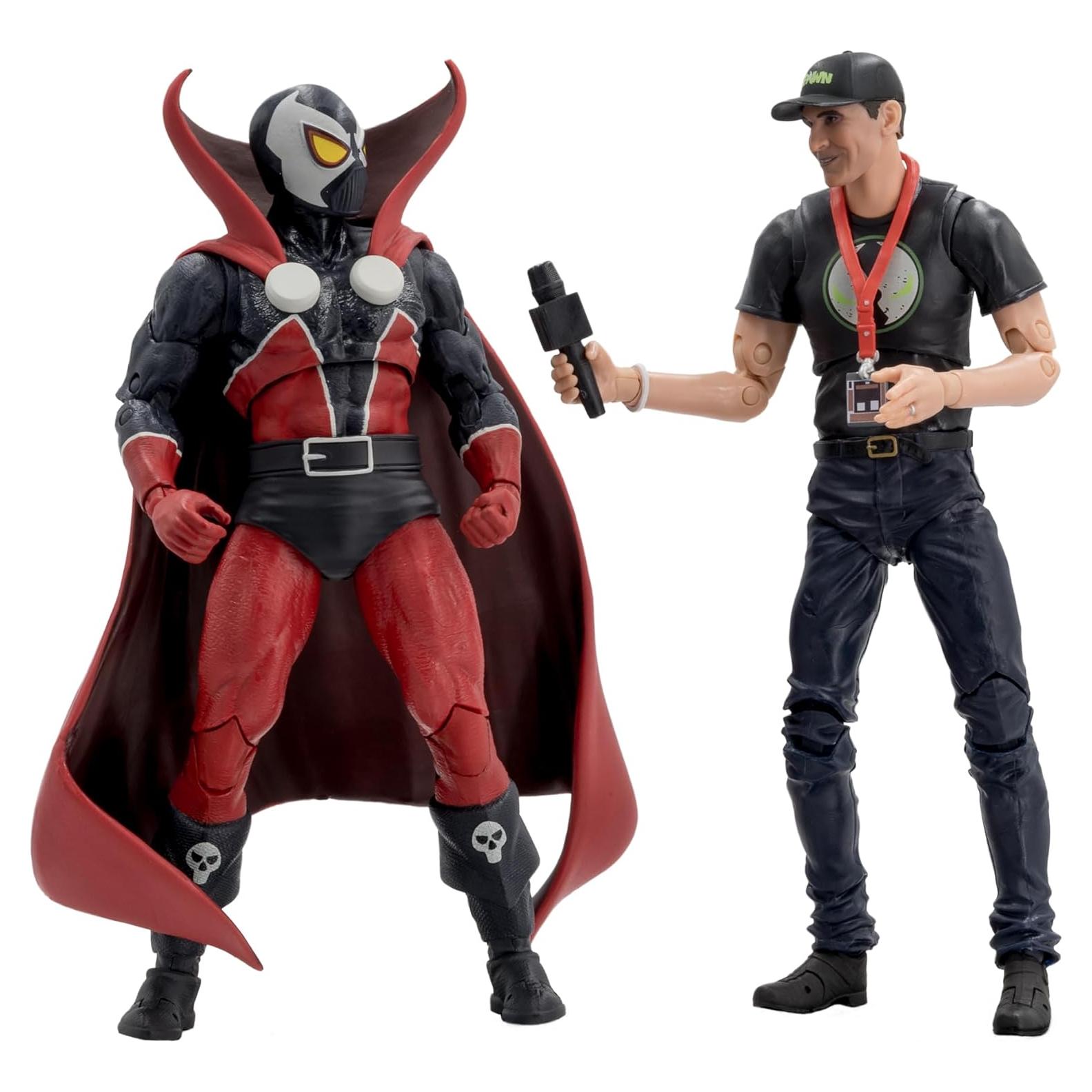 Figuras de acción McFarlane Toys Spawn y Todd McFarlane 2pk