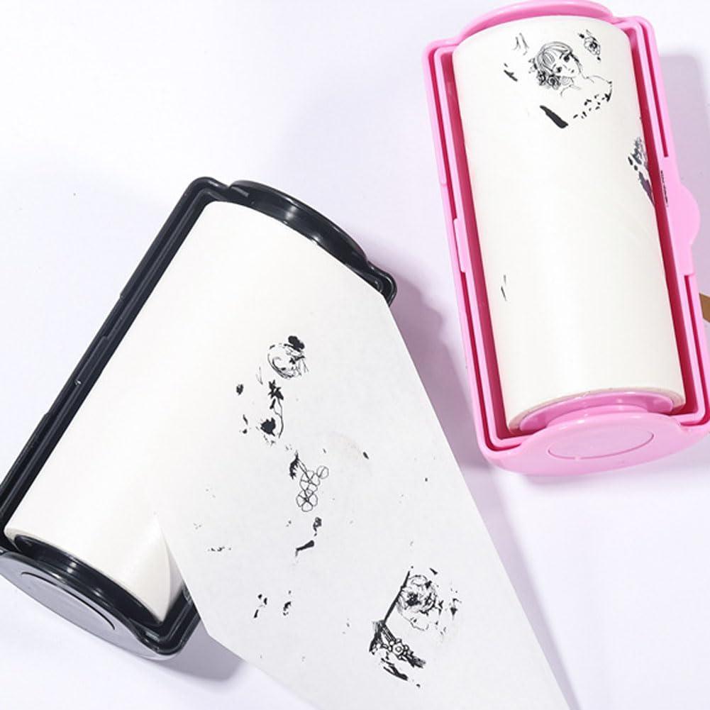 4 Rollos de Papel Absorbente de Aceite para Estampador de Uñas