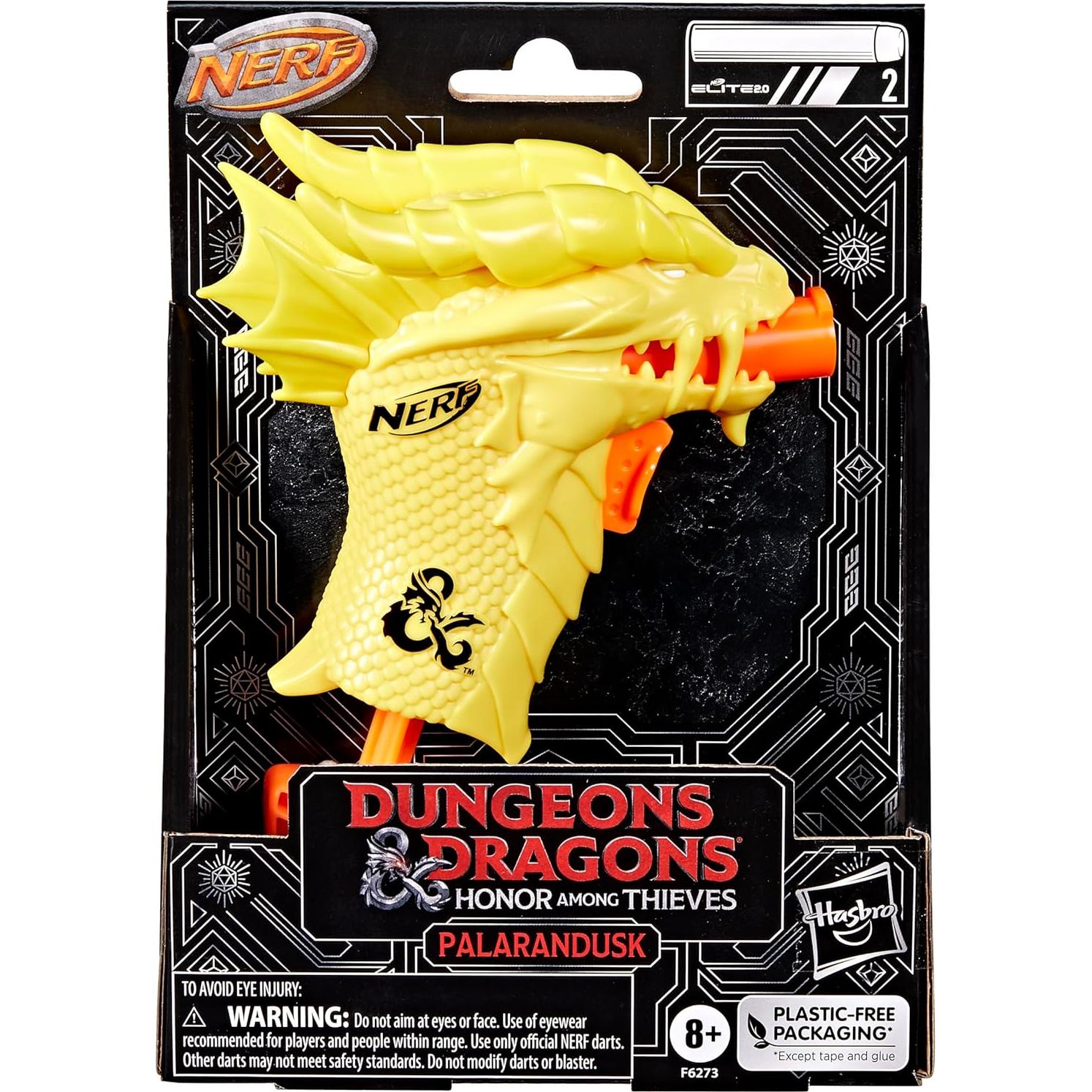 Nerf MicroShots Dungeons & Dragons Blaster Palarandusk 2 dardos