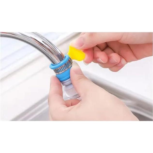 Extensor de Grifo de Cocina ABS Acero Inoxidable 360°