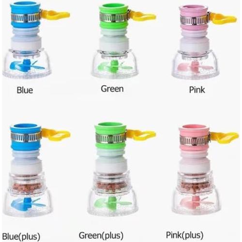 Extensor de Grifo de Cocina ABS Acero Inoxidable 360°