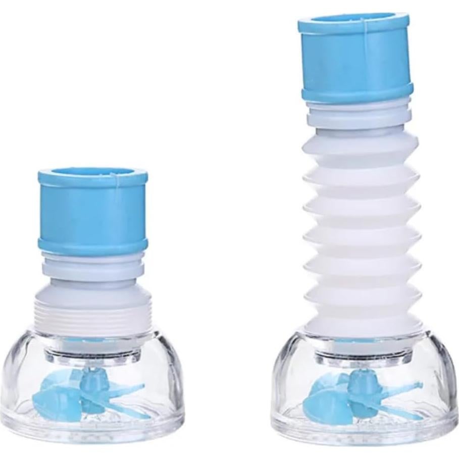 Extensor de Grifo de Cocina ABS Acero Inoxidable 360°