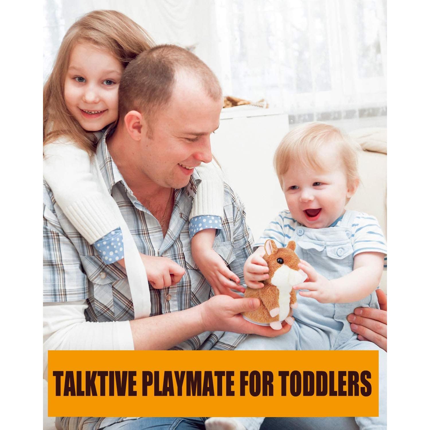 Hamster Hablante Ayeboovi Juguete Interactivo para Niños 3+