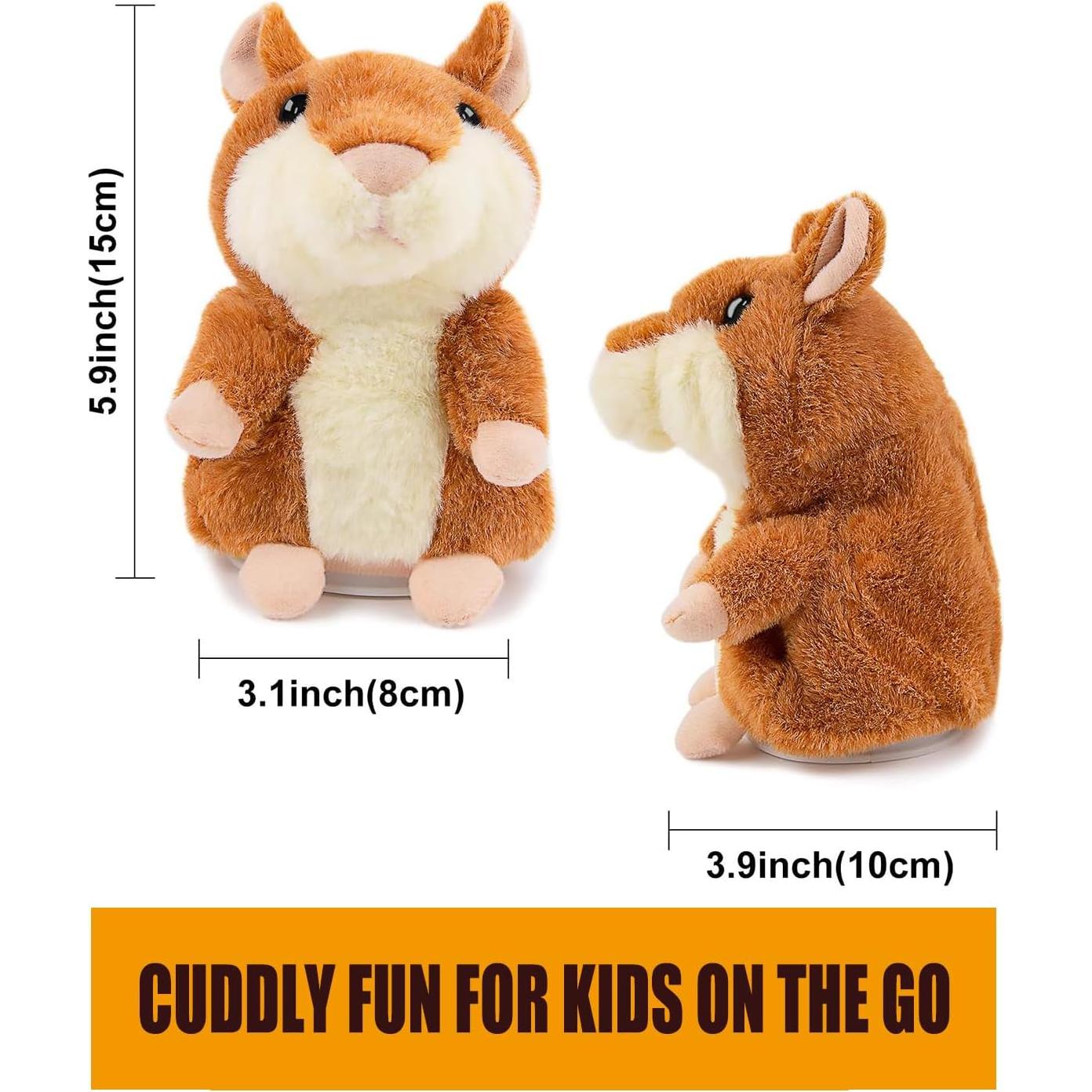 Hamster Hablante Ayeboovi Juguete Interactivo para Niños 3+