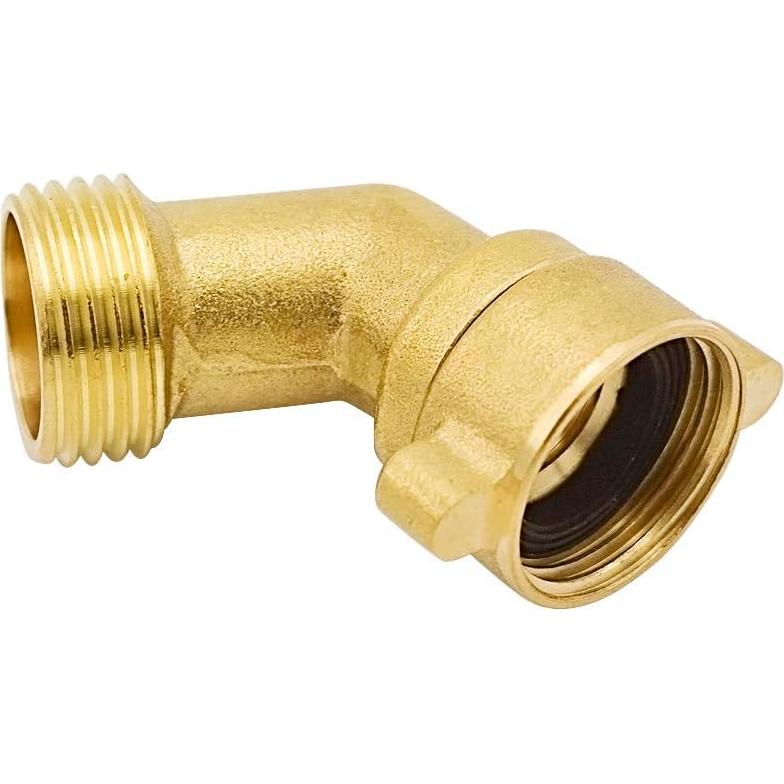 Conector de Manguera en Ángulo HYDRO MASTER Latón 3/4"
