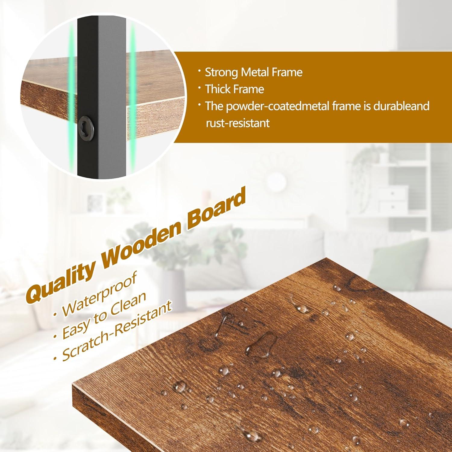 Estantería de 5 Niveles Shintenchi - Estante Industrial Marrón