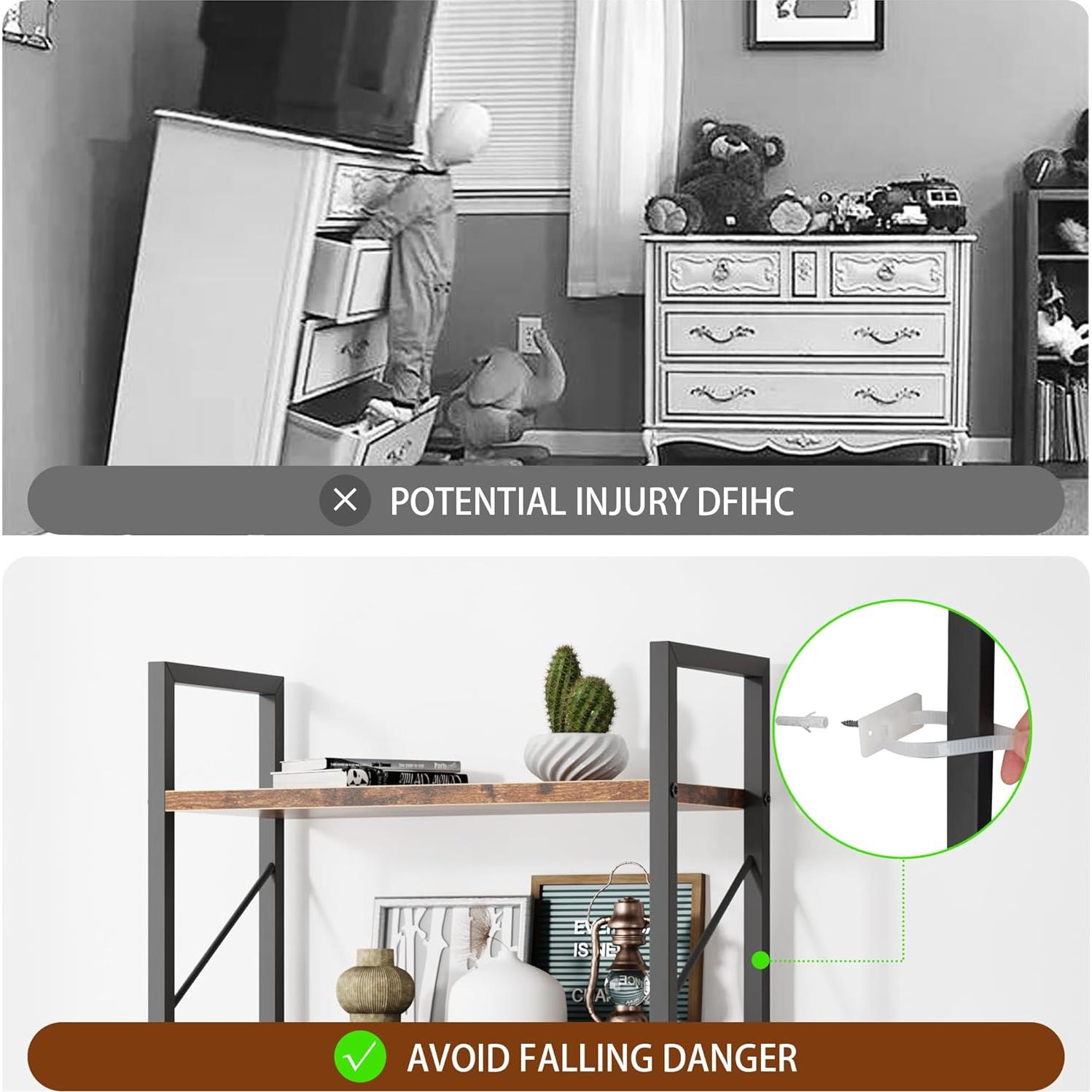 Estantería de 5 Niveles Shintenchi - Estante Industrial Marrón