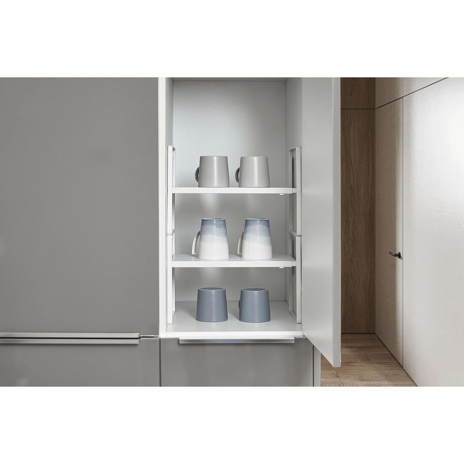 Estante Organizador Ajustable Nxconsu Blanco 35-62 cm