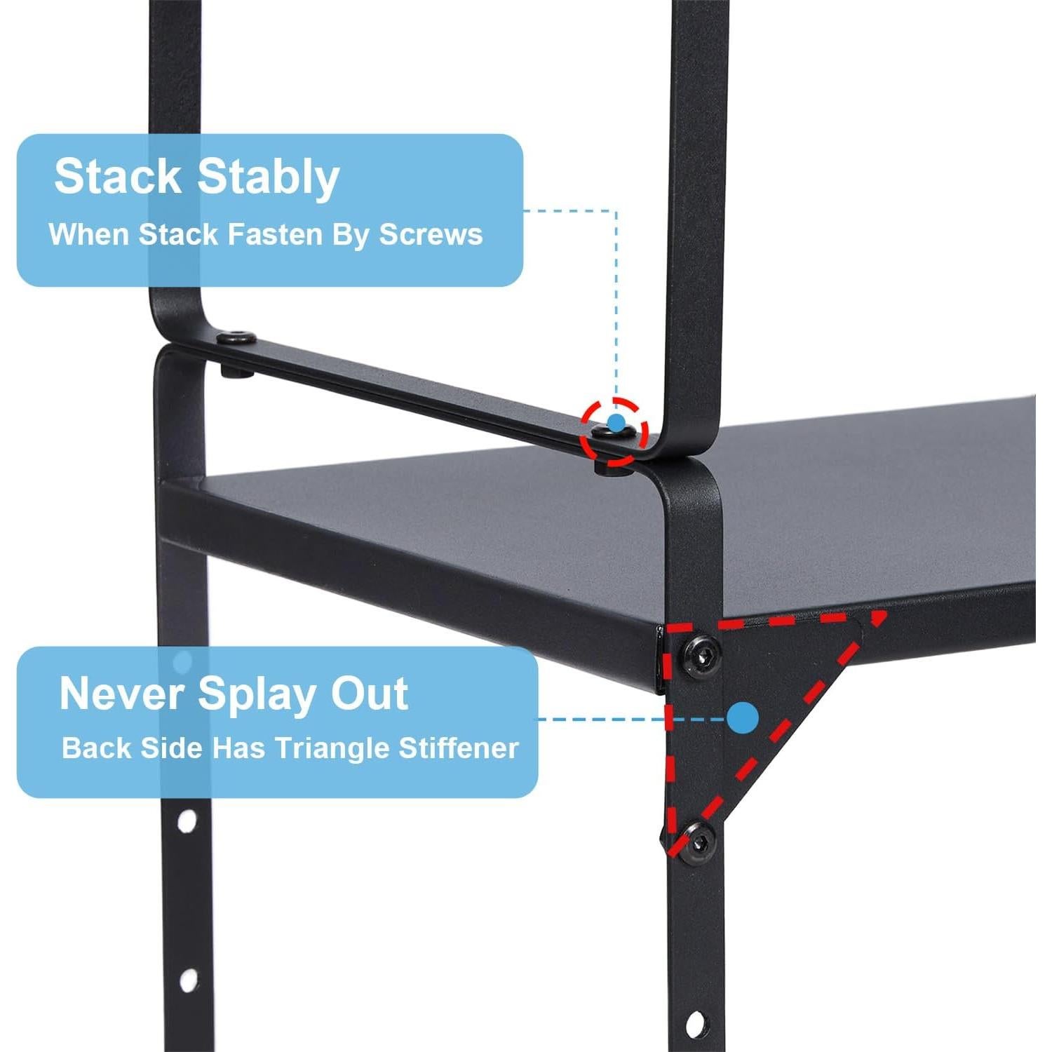 Estante Organizador Expandible X-cosrack 2 Piezas 30 kg
