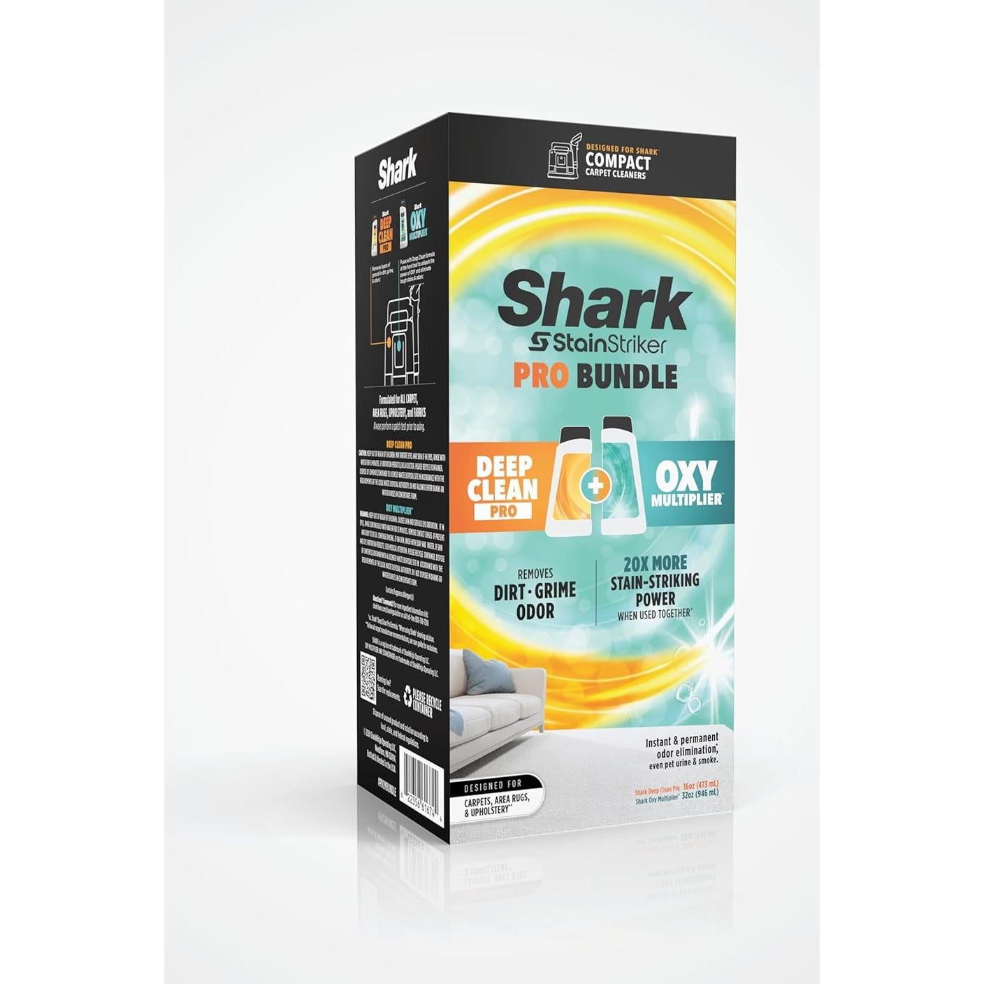 Paquete Pro Shark StainStriker 946ml + 473ml Limpieza