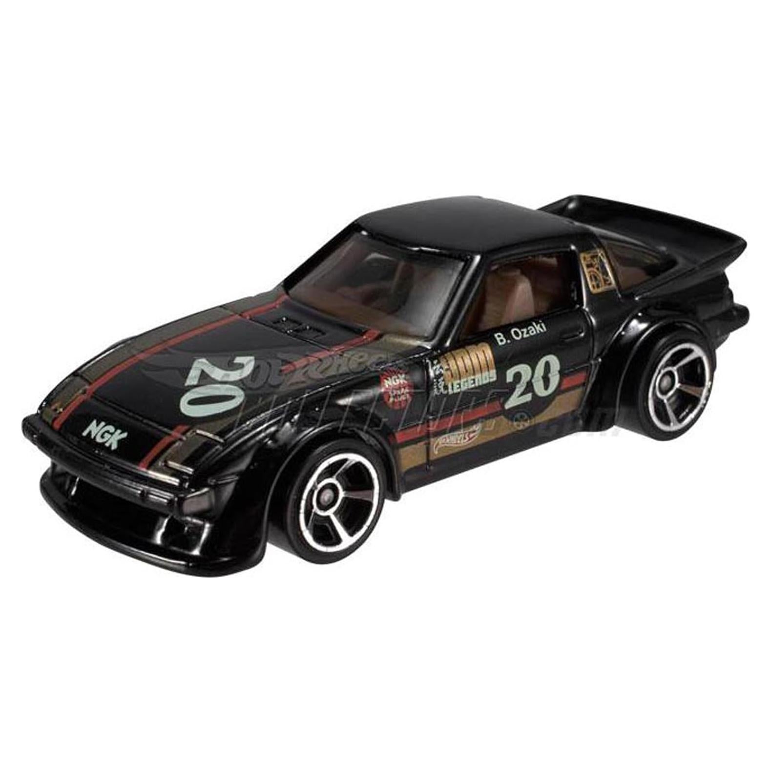 Hot Wheels Mazda RX-7 Negro 2012 1:64 Coleccionable