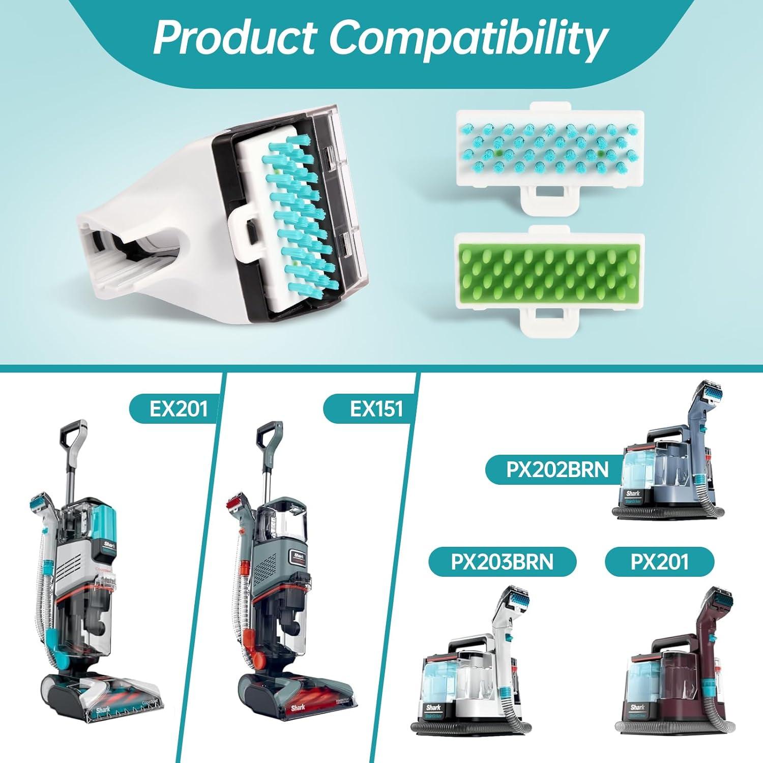 Piezas de Repuesto Sionlan para Cepillo Shark PX201 PX202